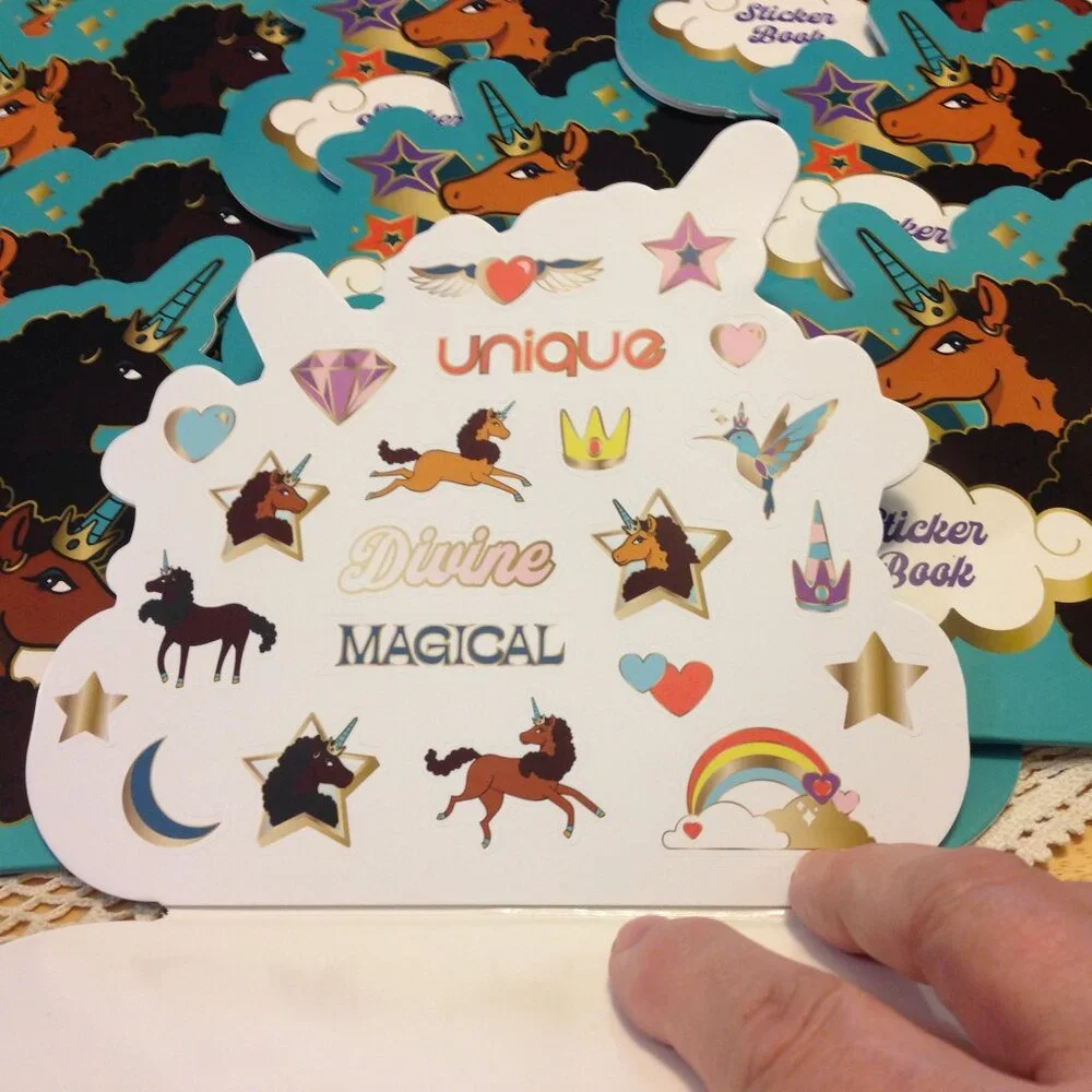 Party Favors, Unicorn stickers bundle